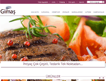 Tablet Screenshot of gimas.com.tr
