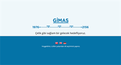 Desktop Screenshot of gimas.gen.tr